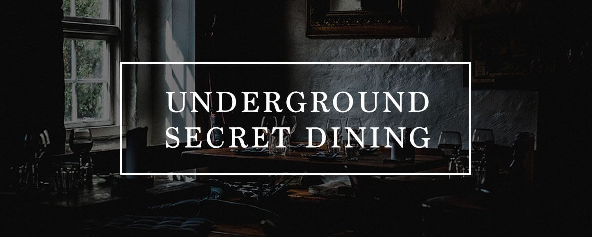 Sensasi Kuliner Underground Secret Dining