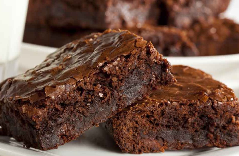 Brownies bukanlah makanan yang sengaja dibuat